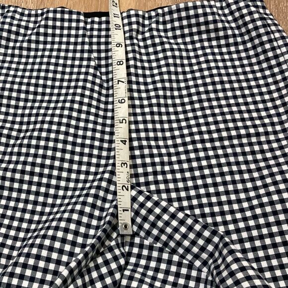 Rag and bone black and white checked black pants size 12 - Picture 6 of 9